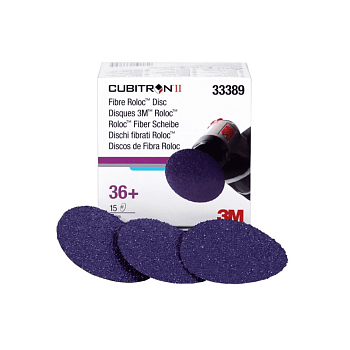 Наждачная бумага в кругах 3М 33379 (п/з) Cubitron II Roloc R200P 786C, 50мм,60+,